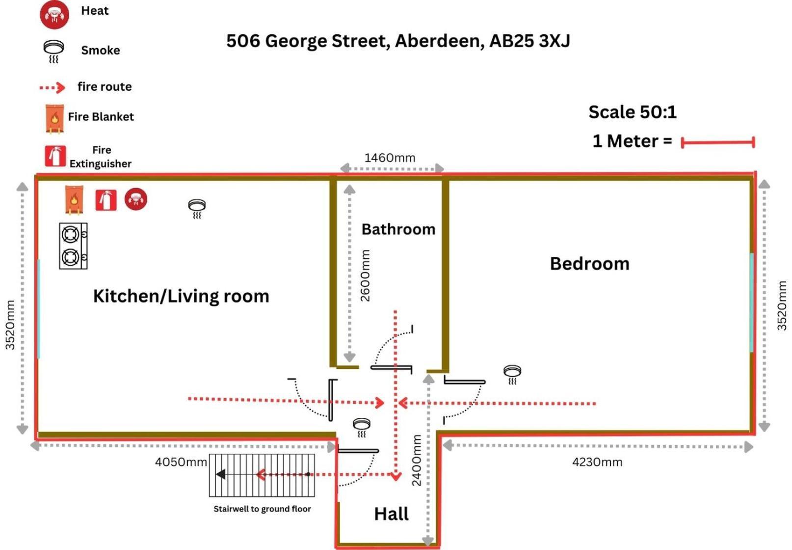 Fraser Apartment Aberdeen Exterior foto
